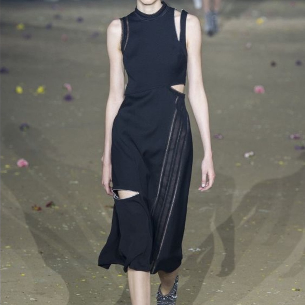 3.1 Phillip Lim spring 2016 black dress